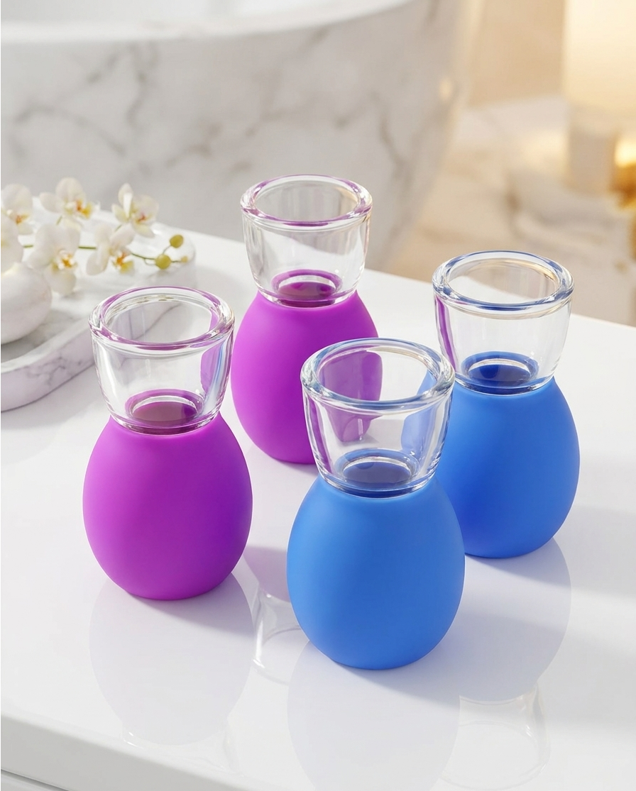 Lumessa Face Cupping – Silikon-Schröpfglas für das Gesicht